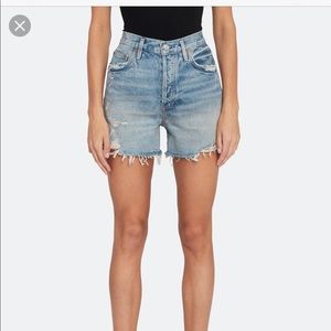 NWT AGolde size 24 shorts